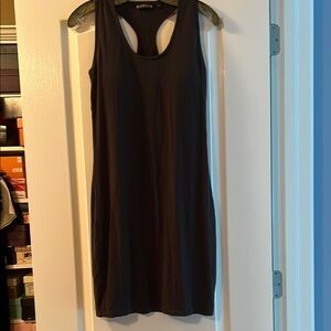 Athleta Black Sleeveless Tank Dress